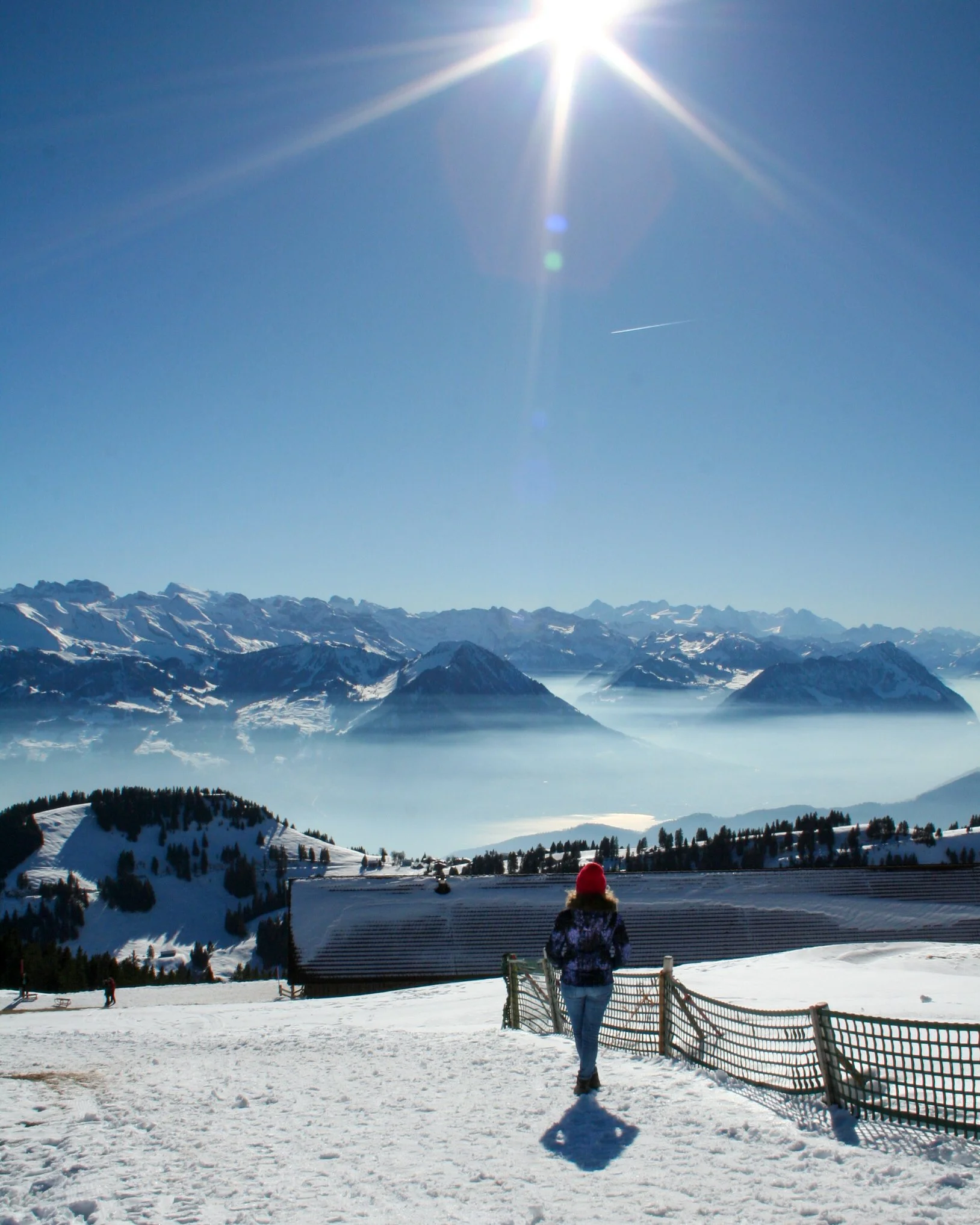 Rigi Kulm Winter Walk