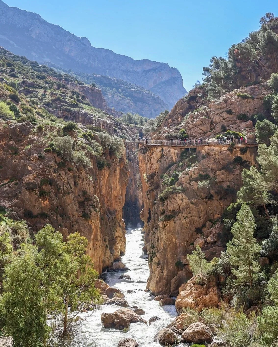 Valley caminito del rey