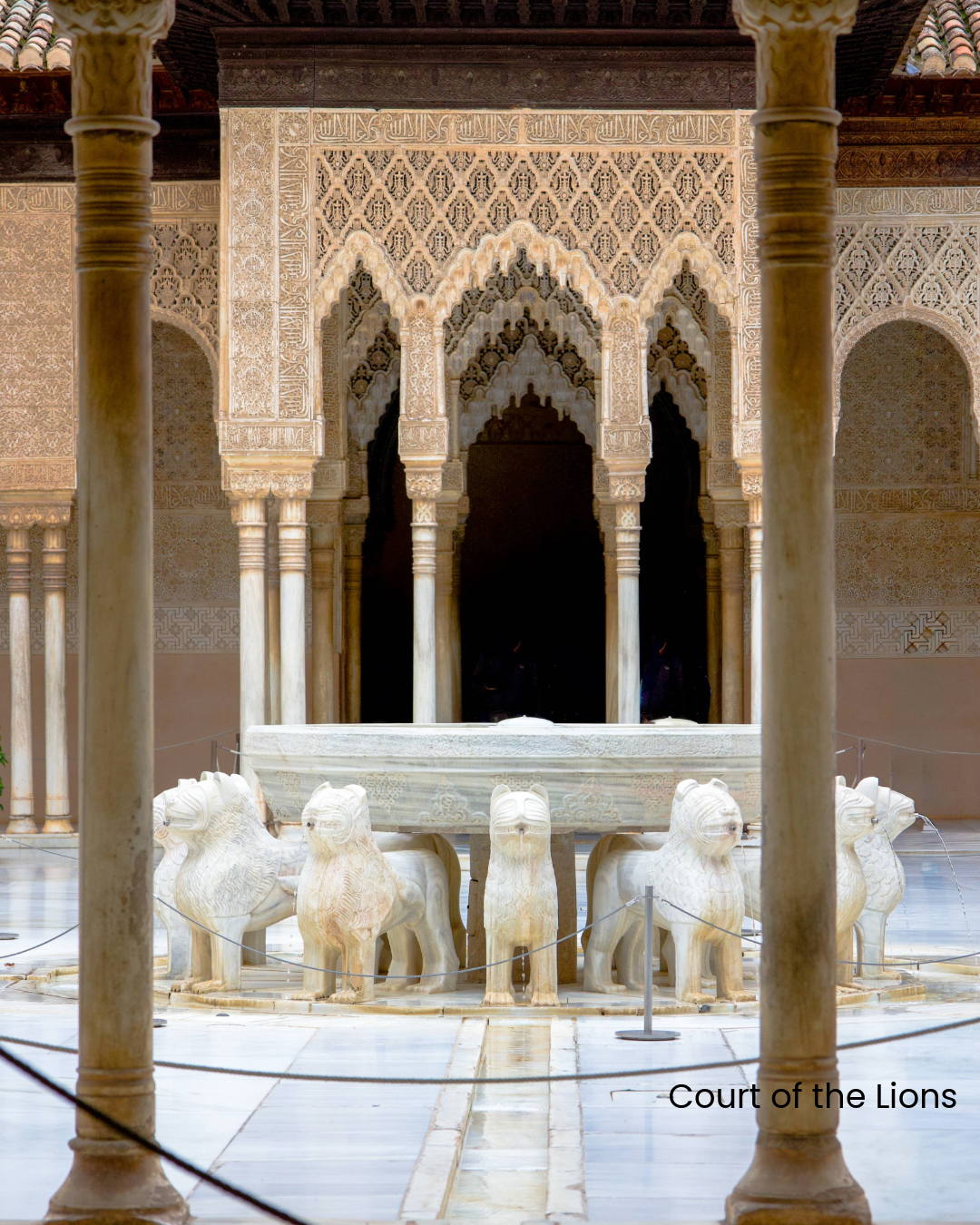 Nasrid Palaces The Court of the Lions