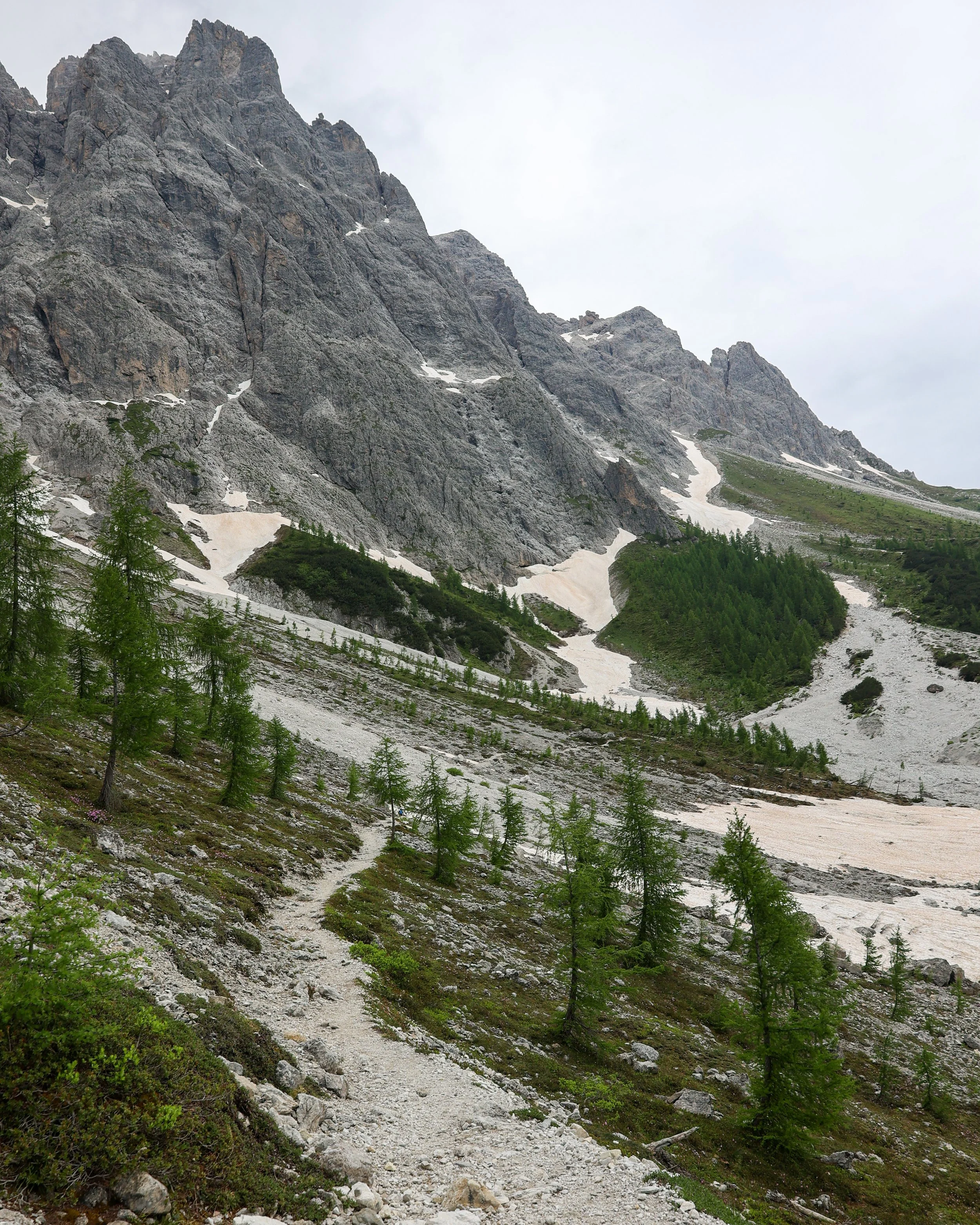 Italian Dolomites: Rotwand Croda Rossa route 15