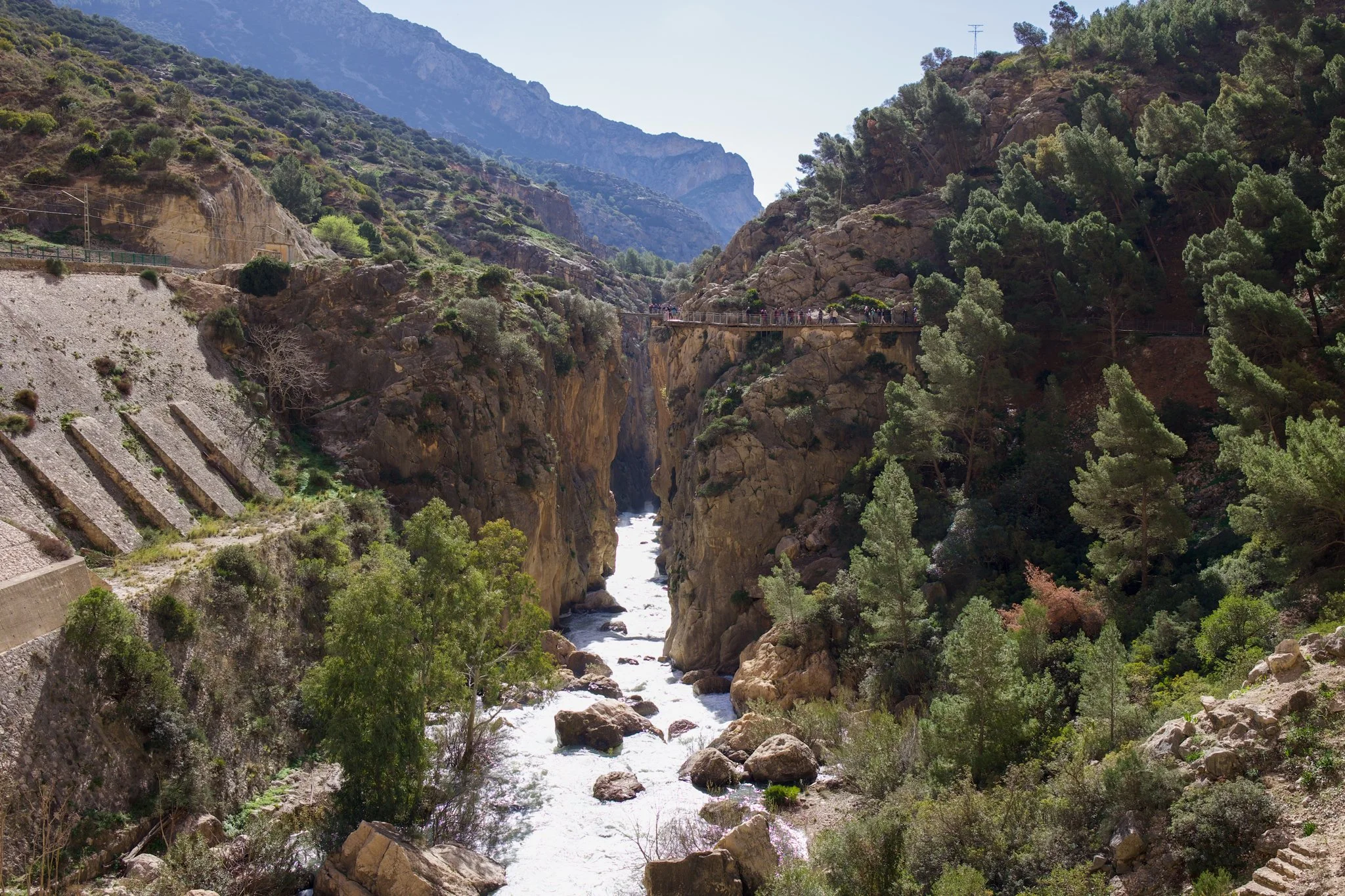 Hiking Caminito del Rey Spain valley