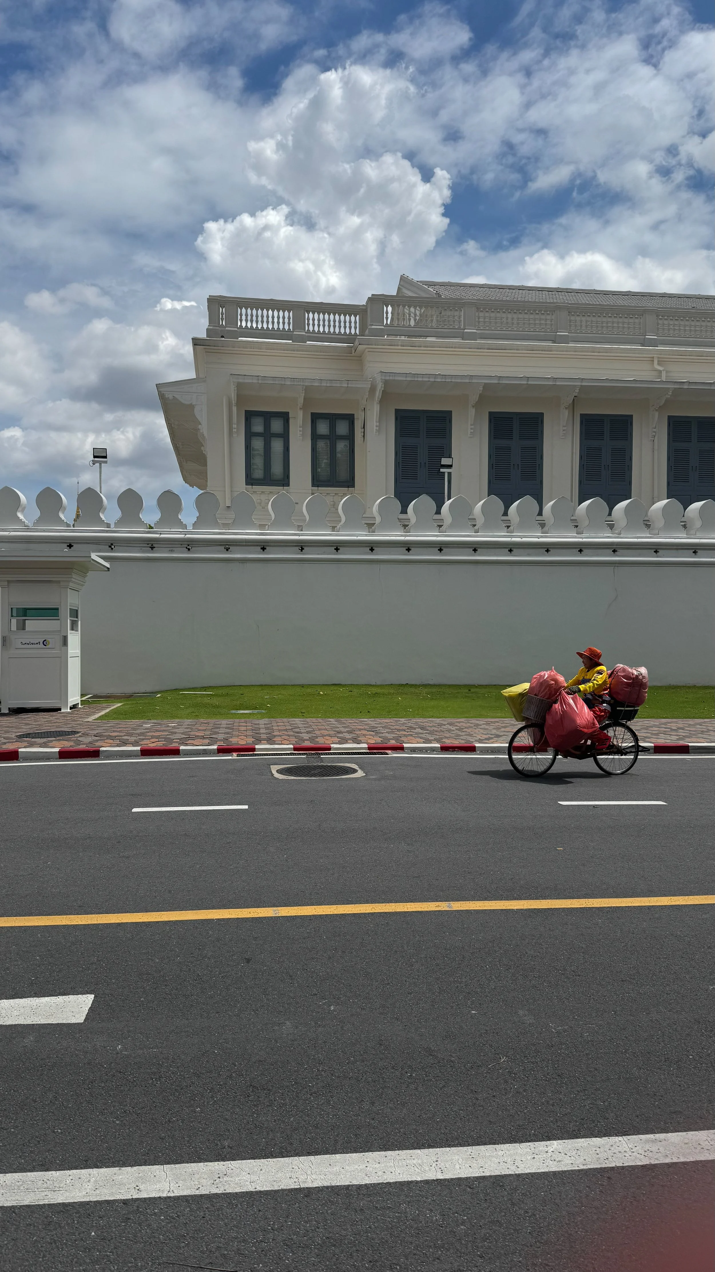 The streets of Bangkok motorbike