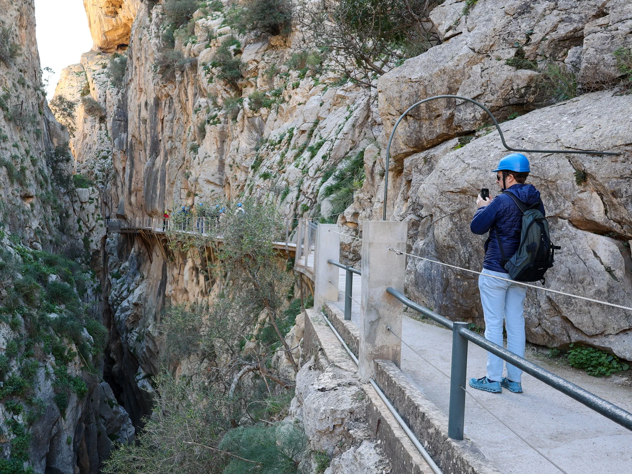 Hiking Caminito del Rey Spain first part