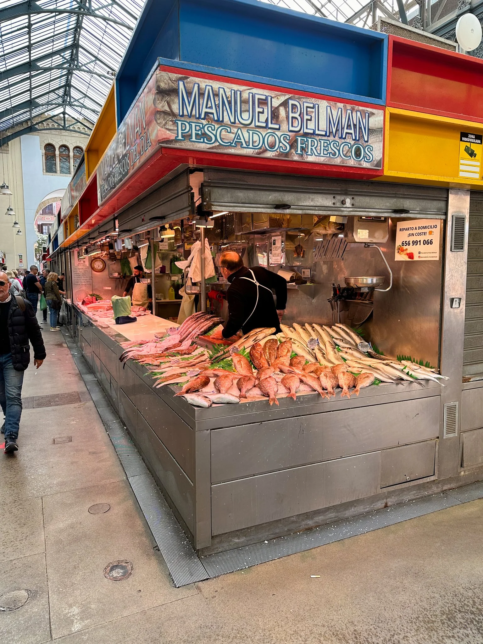 Malaga where to eat Mercado de Atarazanas
