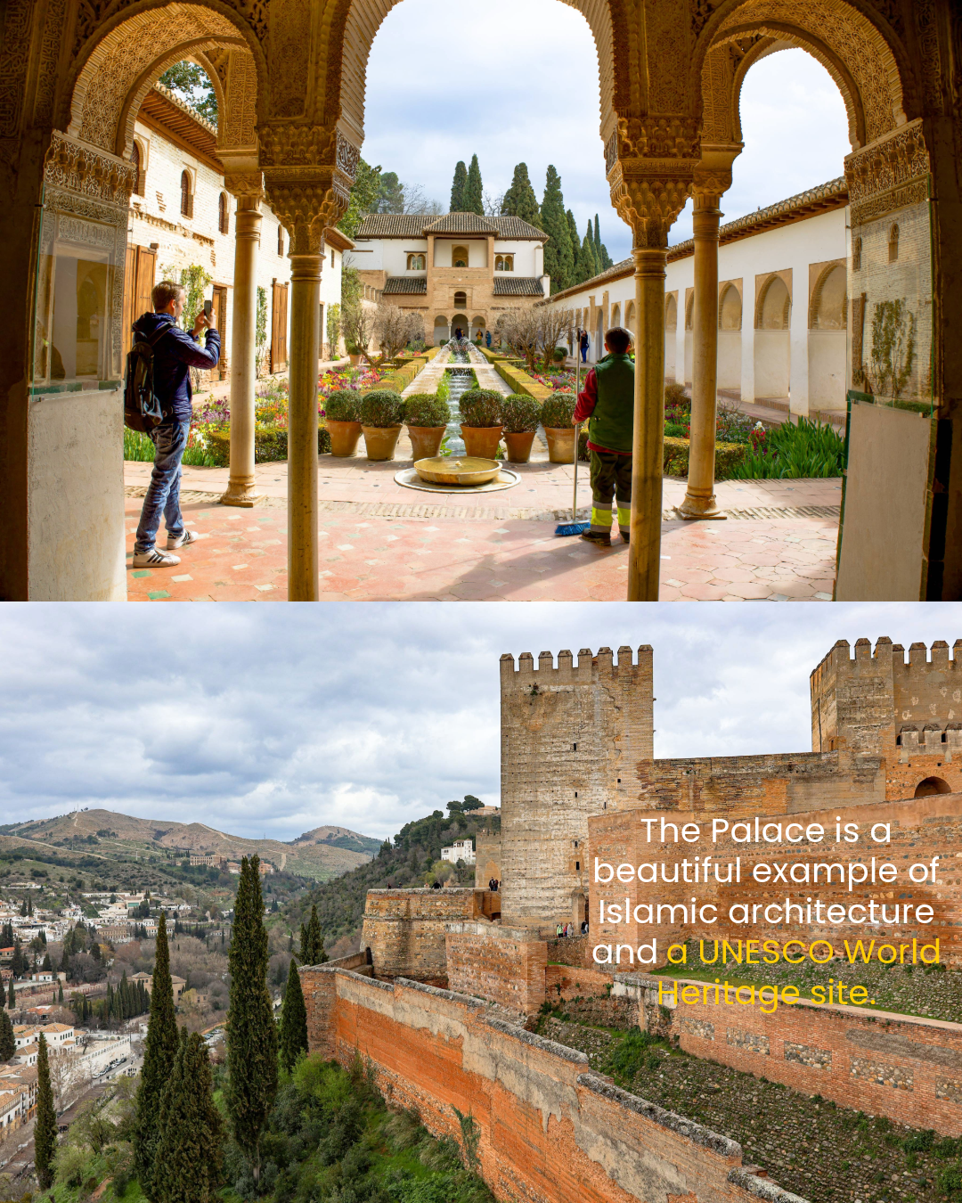 Alhambra Palace Granada: Generalife and Alcazeba