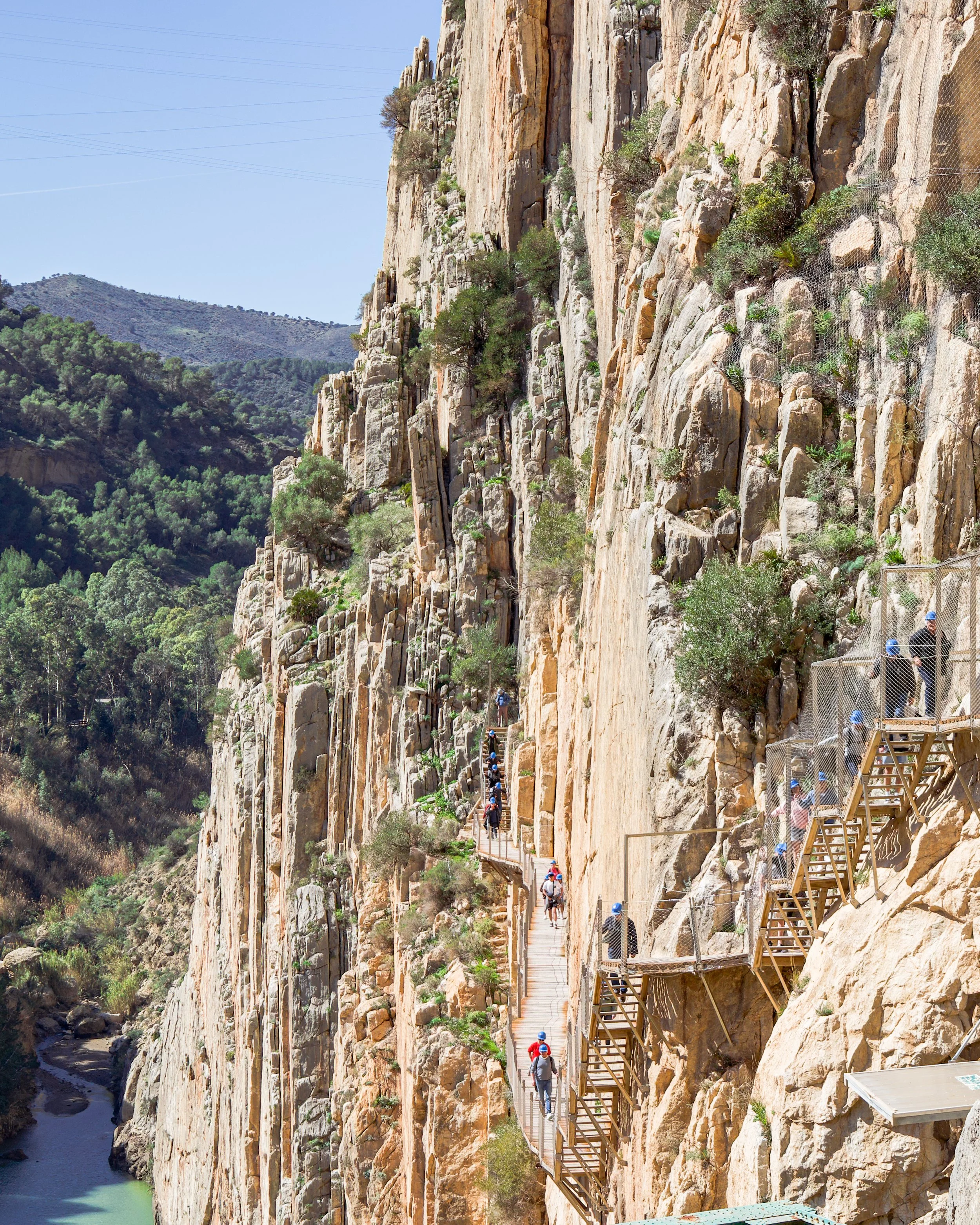 Hiking Caminito del Rey Spain gorge exit