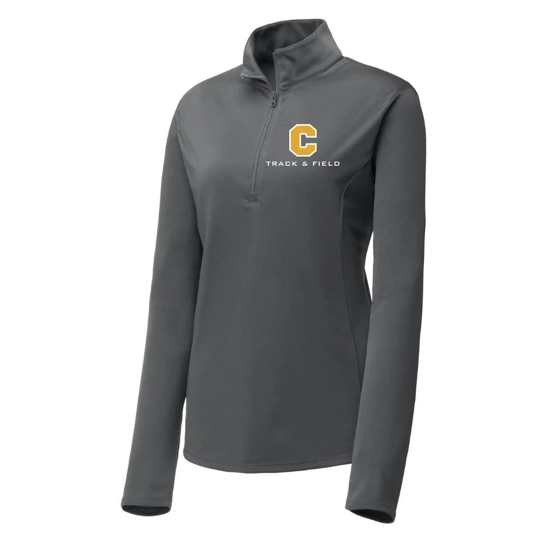 Sport Tek Women's 1_4 Zip  Iron Grey.jpg