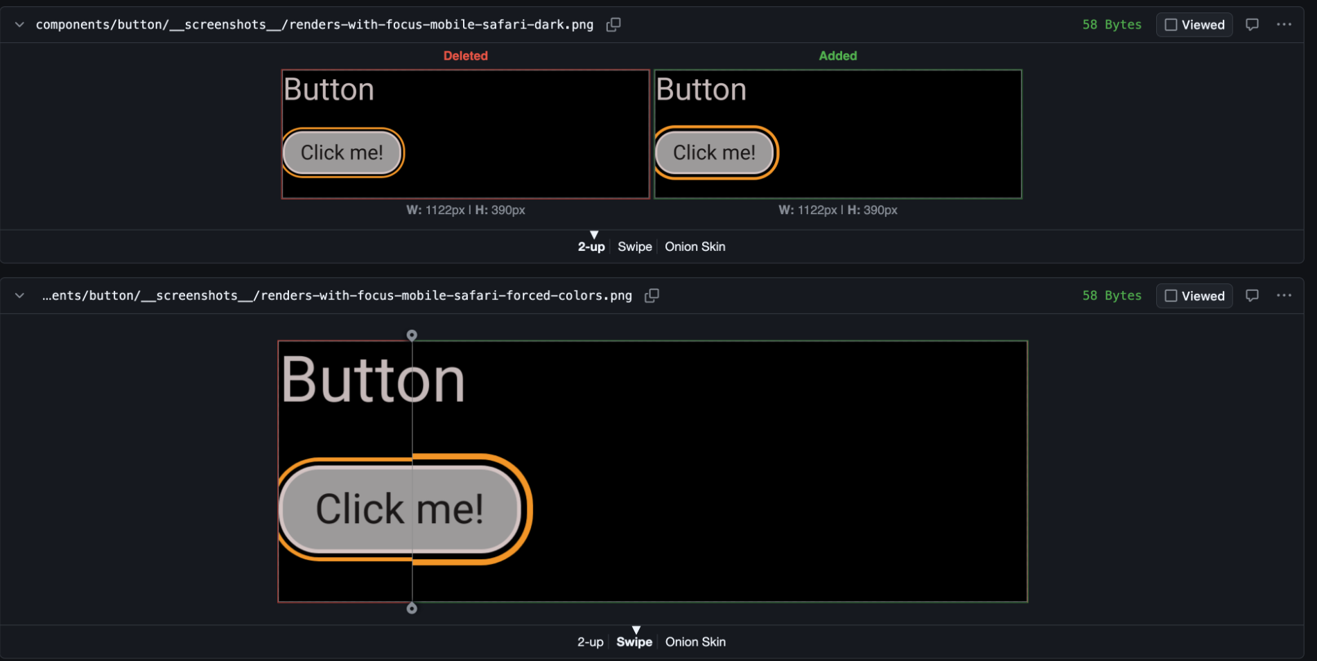 Visual regression testing with Playwright