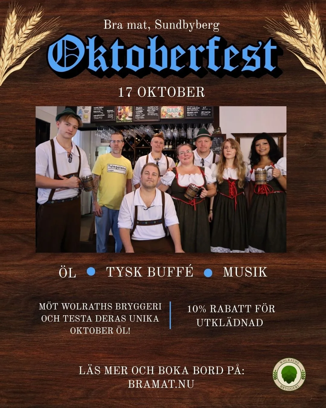 Oktoberfest på Bra Mat