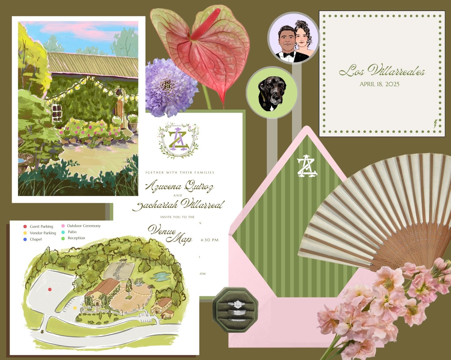 2025 was such a beautiful year. From designing my own wedding stationery to joining the @jlacollective team and traveling to new states as a live painter - every project felt so special.
Here&rsquo;s to whatever magic 2026 brings ✨