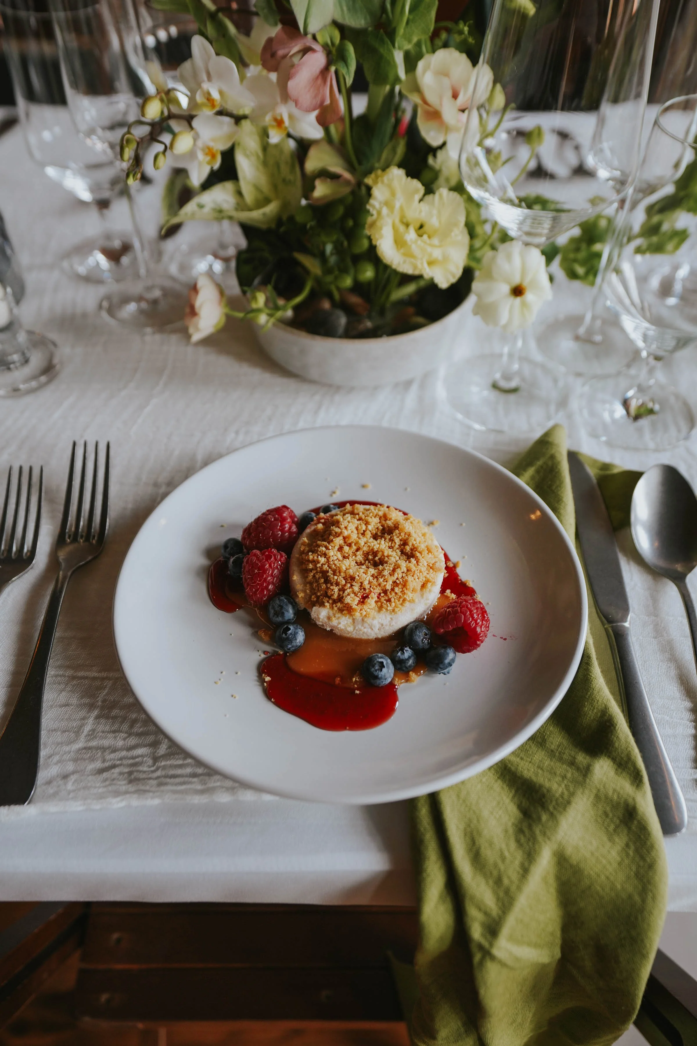 dessert at the 1900 Livingston Montana