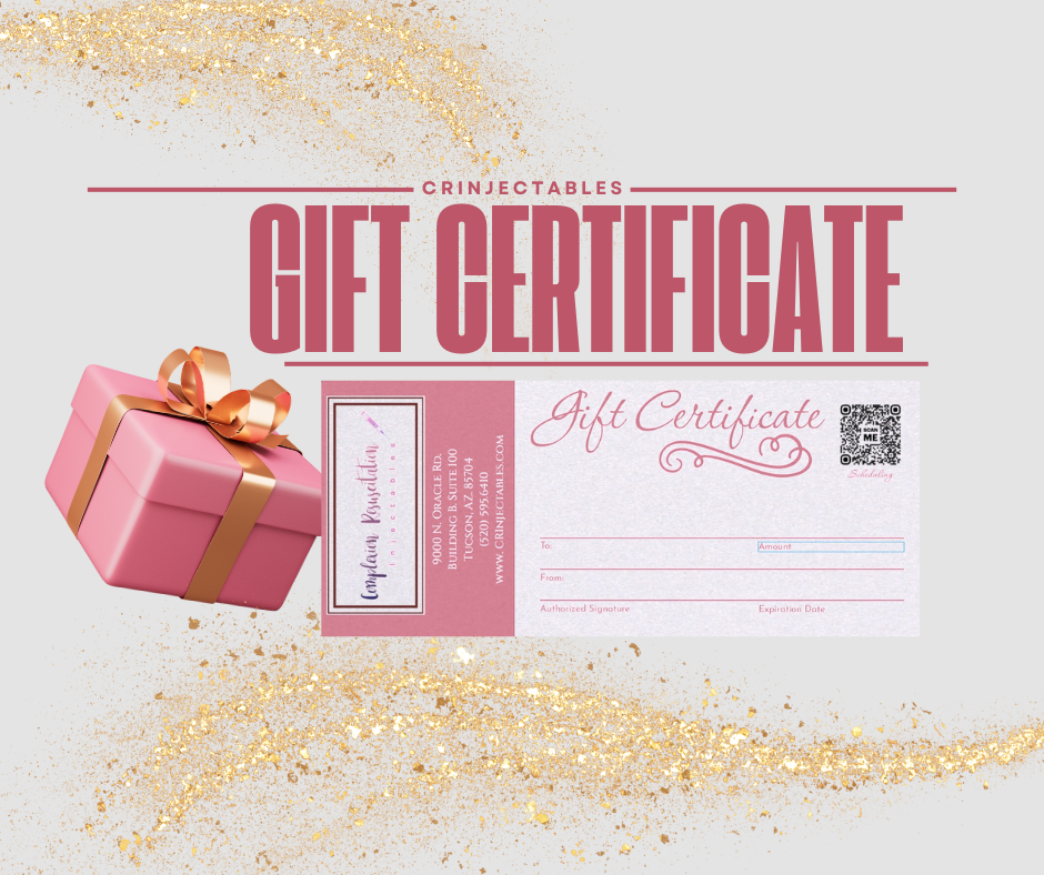 CRInjectables Gift Certificate