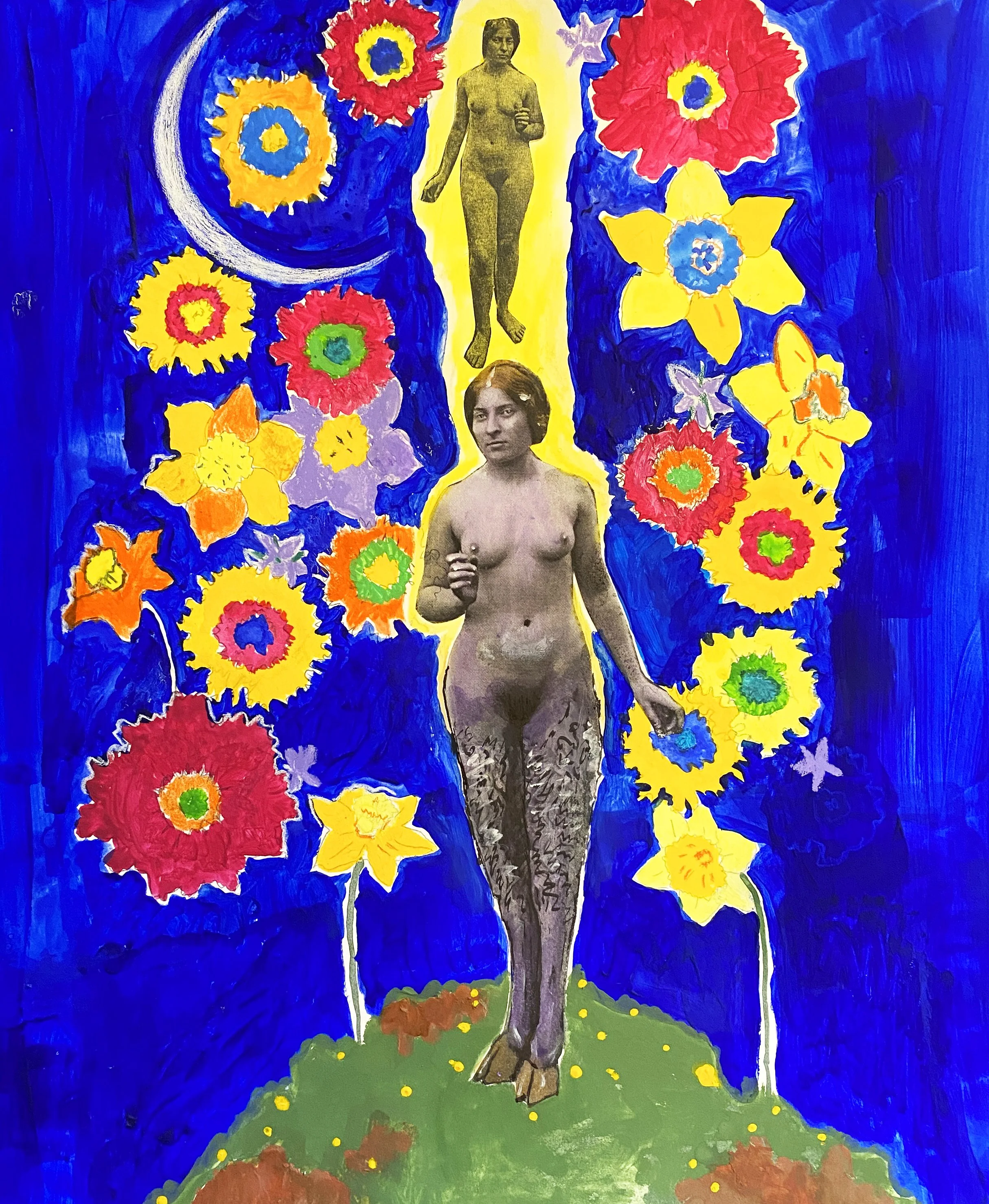 Untitled, Mixed Media on Paper, 2025
