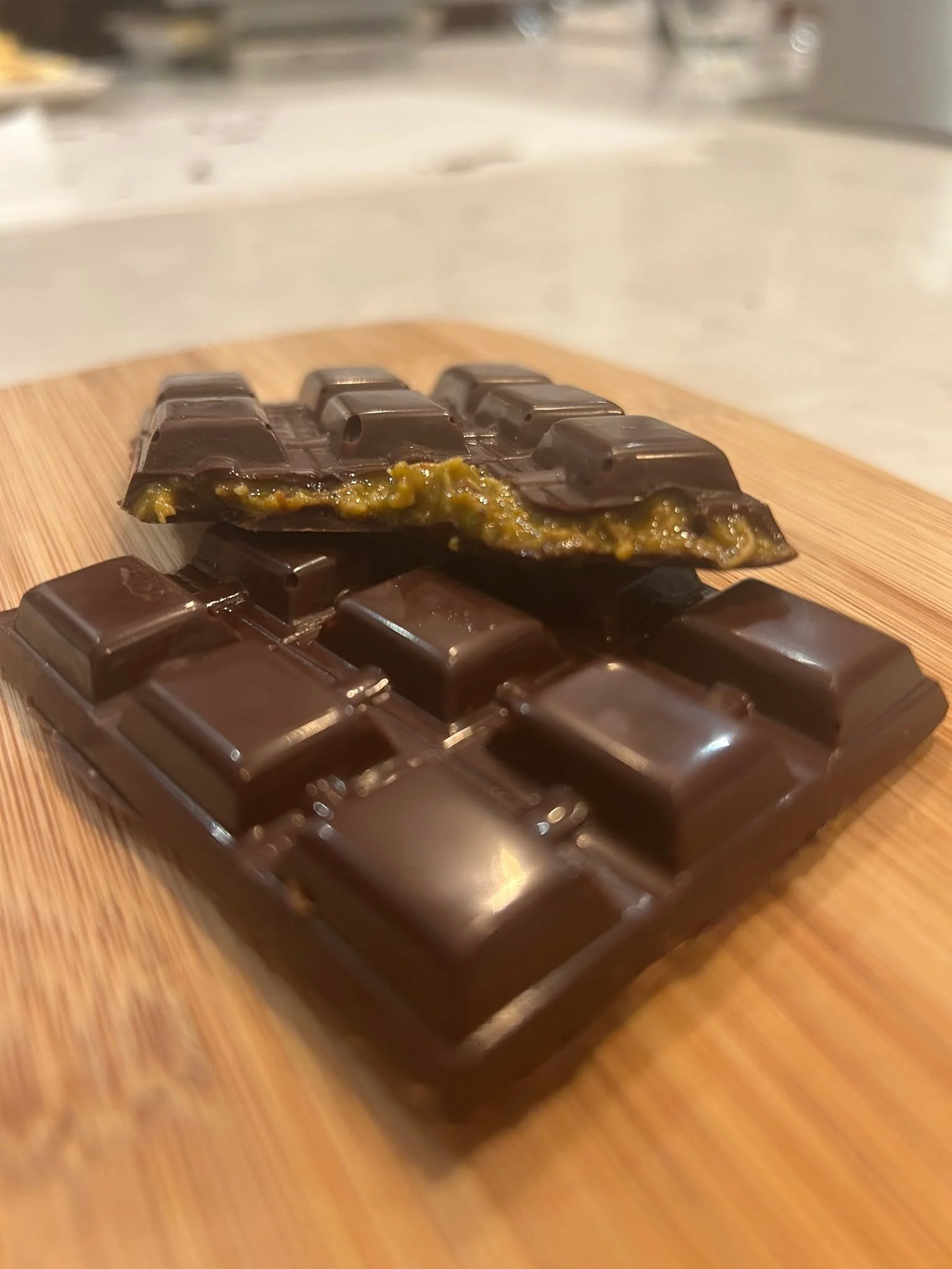 Late to the trend party&mdash;we're experimenting with Dubai chocolate bars and we are 100% satisfied with the outcome. No wonder this flavor is so popular. 🍫

#dubaichocolate #innkeeperliving #innkeeperlife #fingerlakesbedandbreakfast #bedandbreakf