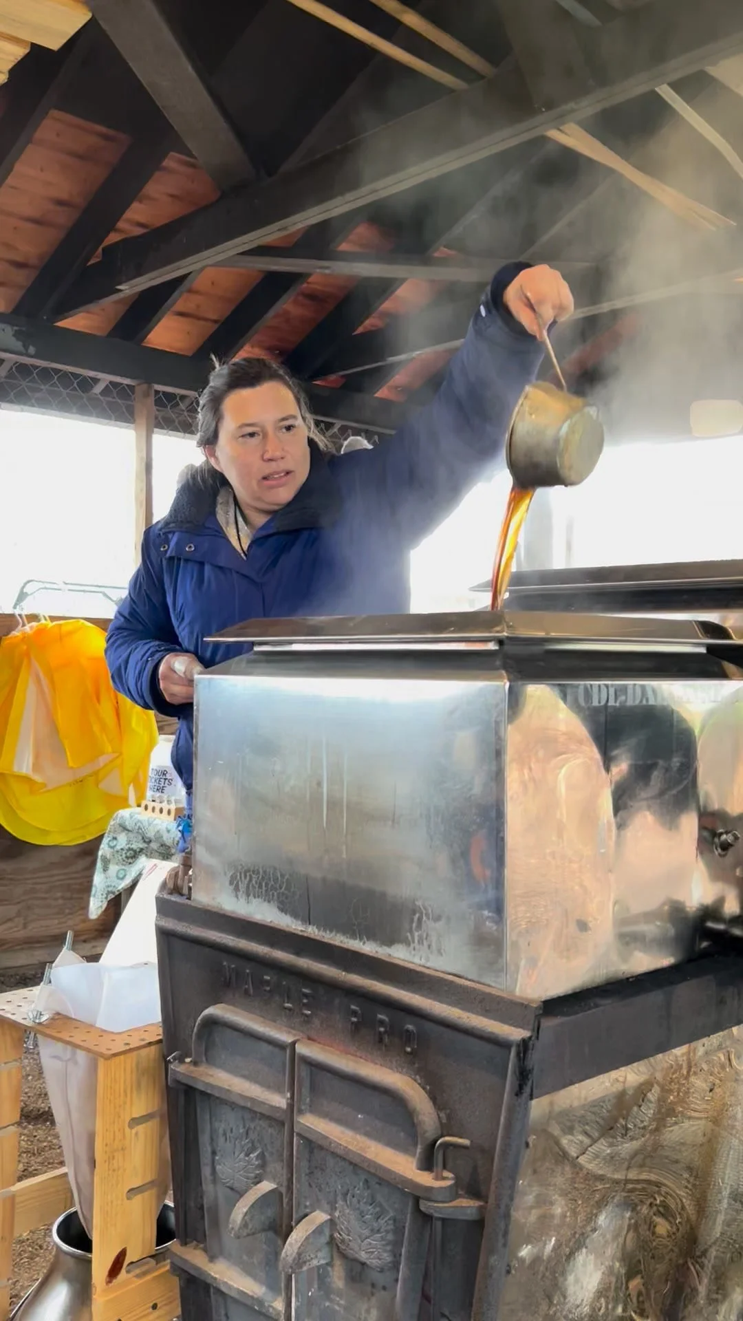March is sugaring season in the Finger Lakes, and not even the rain keeps us away. It takes about 40 gallons of sap to make a single gallon of maple syrup, and there&rsquo;s something about the steam, the scent, the slow rhythm of it all that reminds