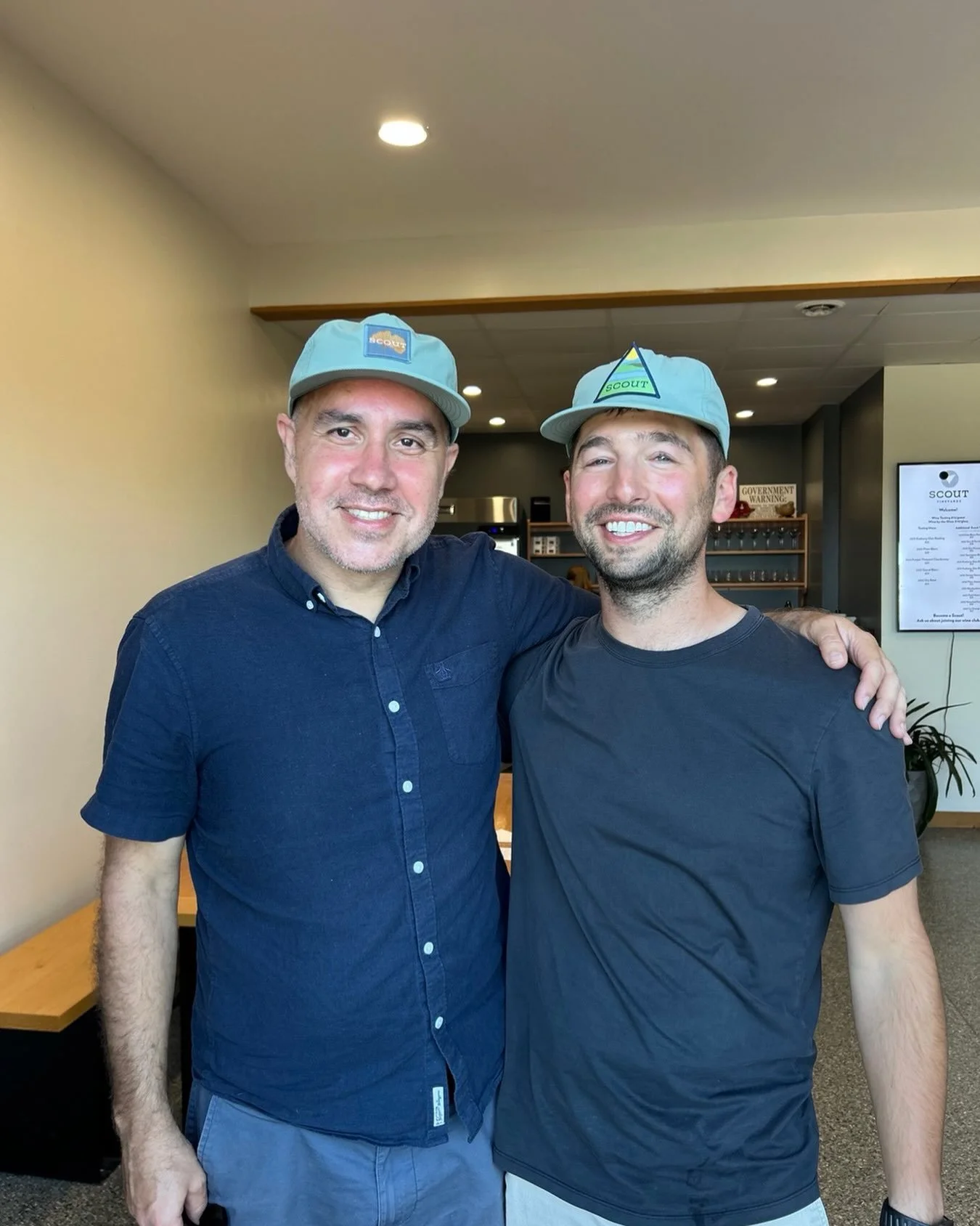 If you&rsquo;ve asked Jason for 🍷winery recommendations during your stay then you already know @scoutvineyards is his favorite. Now he can rep them even when no one asks him. #fanboy #vineyards #fingerlakes #fingerlakesbedandbreakfast