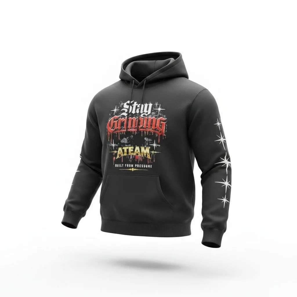 Stay Grinding A$team Hoodie