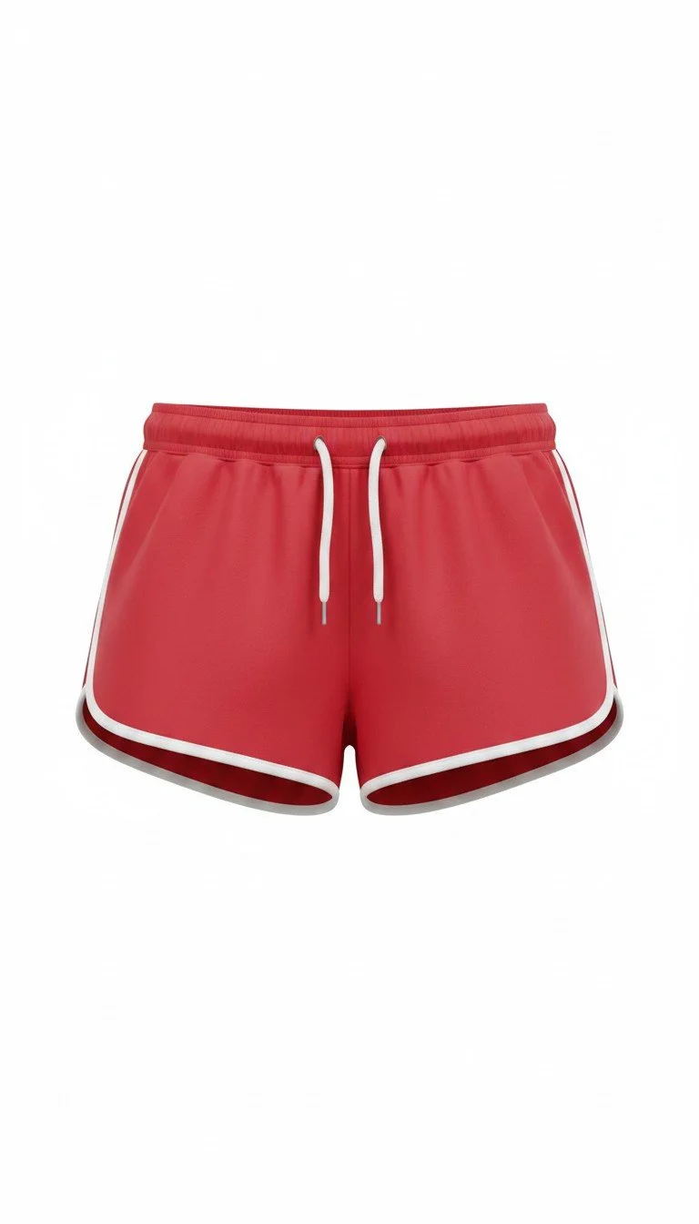 Red Bum Shorts