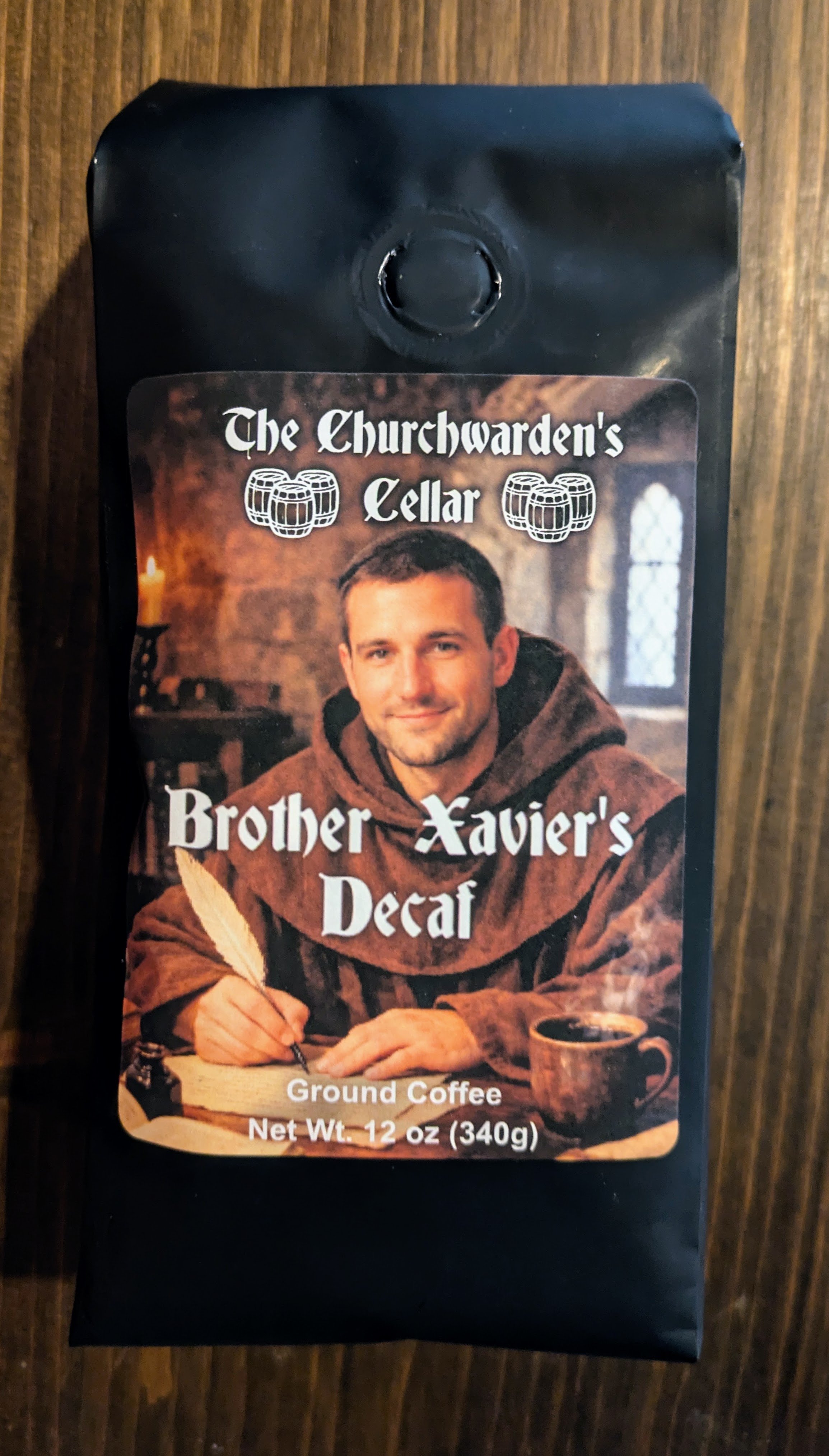 Brother Xavier's Decaf (12oz, Ground Coffee)