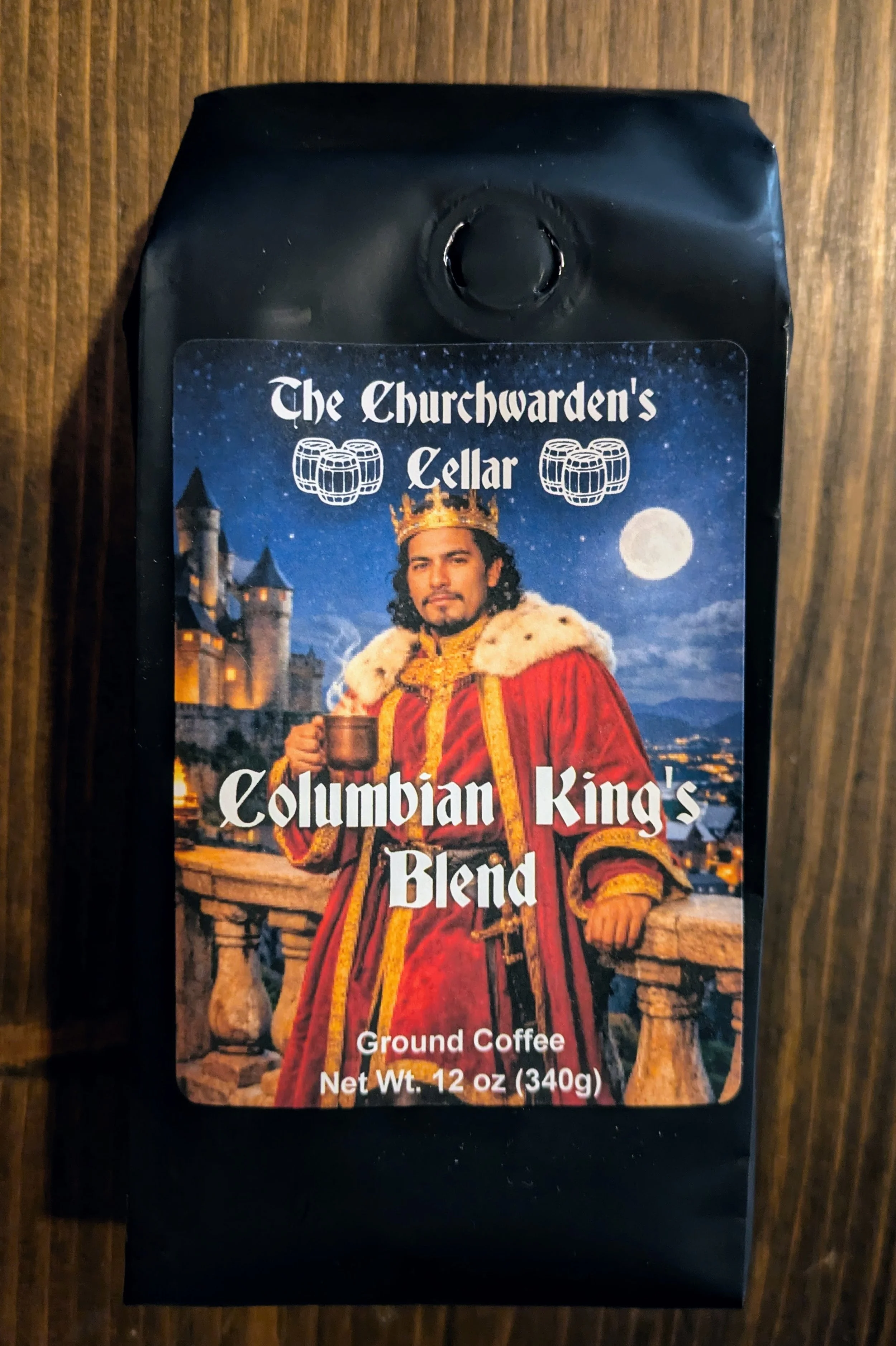 Columbian King Coffee Blend (12oz, Ground Coffee)