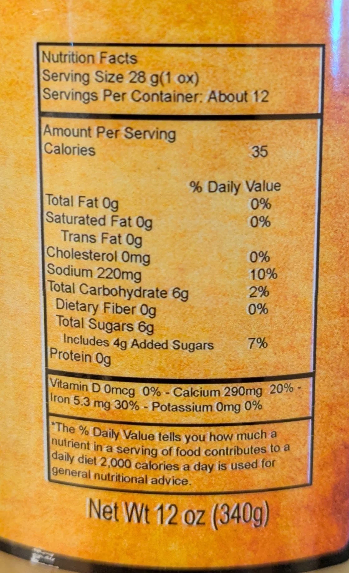 priors fire honey nutrition.jpg