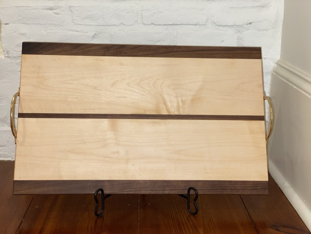 Maple & Walnut Serving Tray