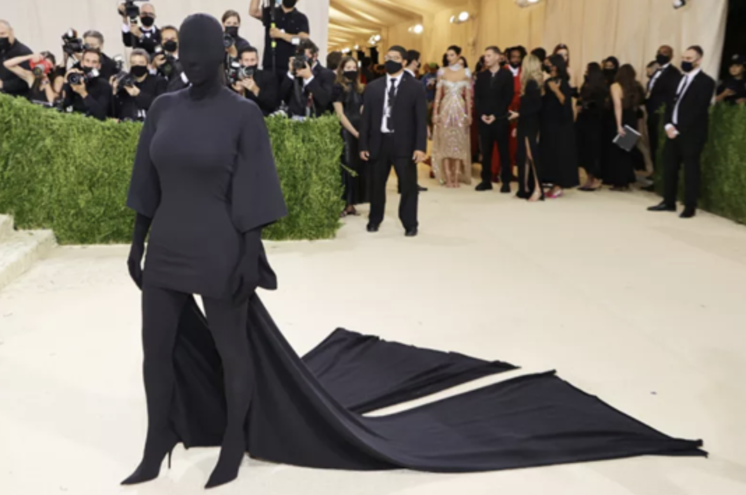 Kim Kardashian Met Gala 2021. Courtesy of Mike Coppola.
