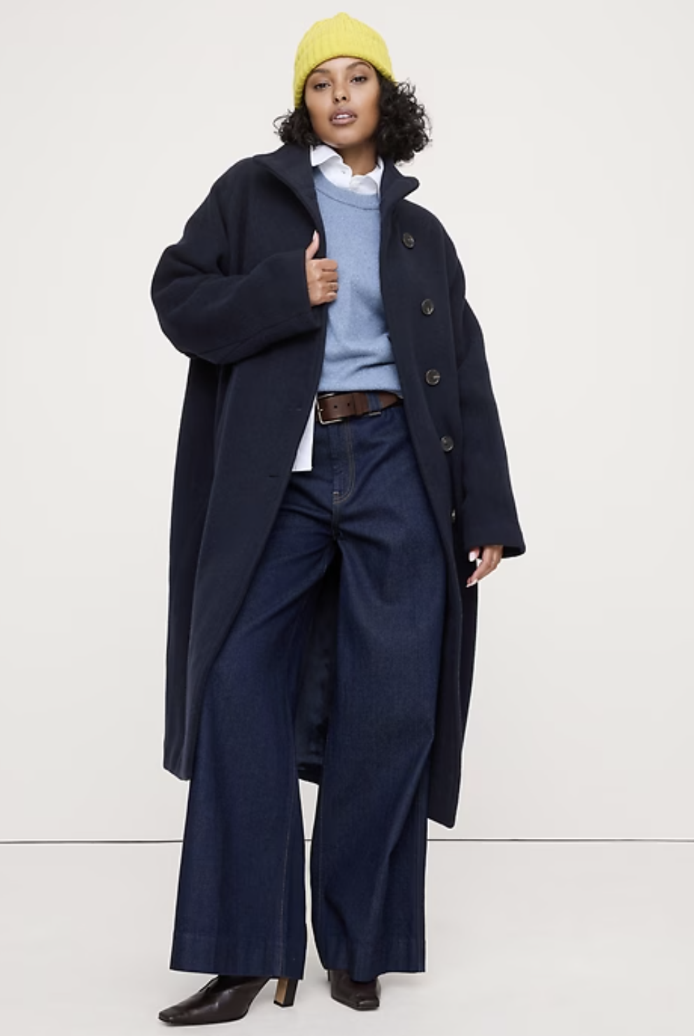  Italian Wool Blend Top Coat - Courtesy of Banana Republic 