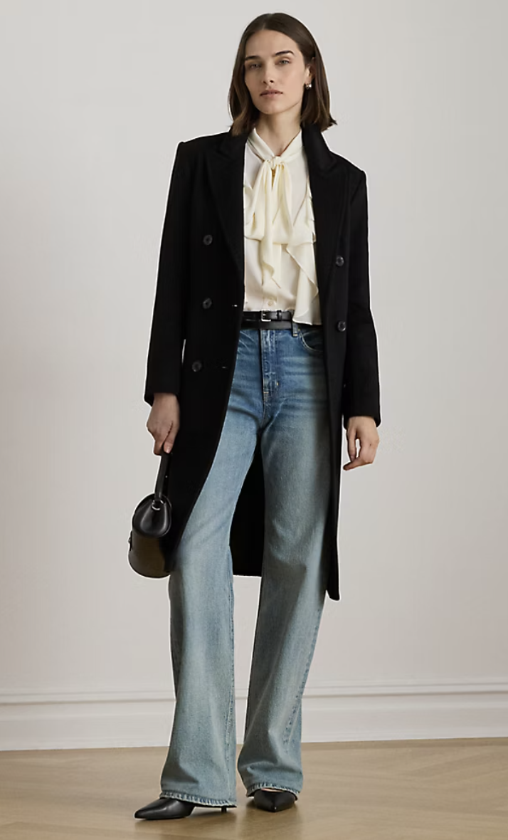  Double Breasted Wool Coat - Courtesy of Ralph Lauren