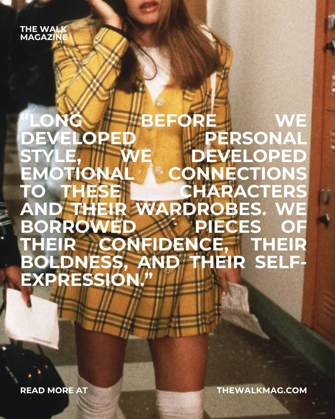 keep up with weekly fashion reads at thewalkmag.com
1. &ldquo;Teen and Young Adult Movies that Culturally Impacted Fashion&rdquo; by Kate Swett
2. &ldquo;Eat Your Skincare&rdquo; by Malia Sanghvi
3. &ldquo;&rsquo;Chinese Time of My Life&rsquo; and Ch