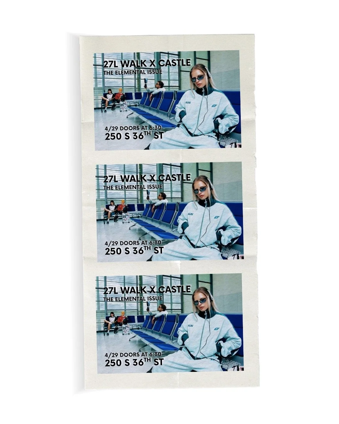 Save the date. Our annual charity fashion show with Castle, 27L, is back on April 29th. ⭐️

Doors at 6:30, Show at 7. Ticket sales drop this week!