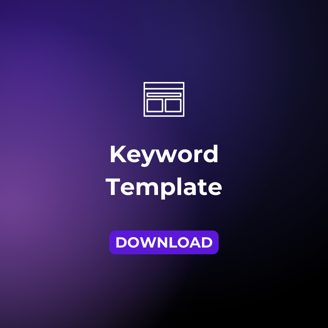 Keyword Template