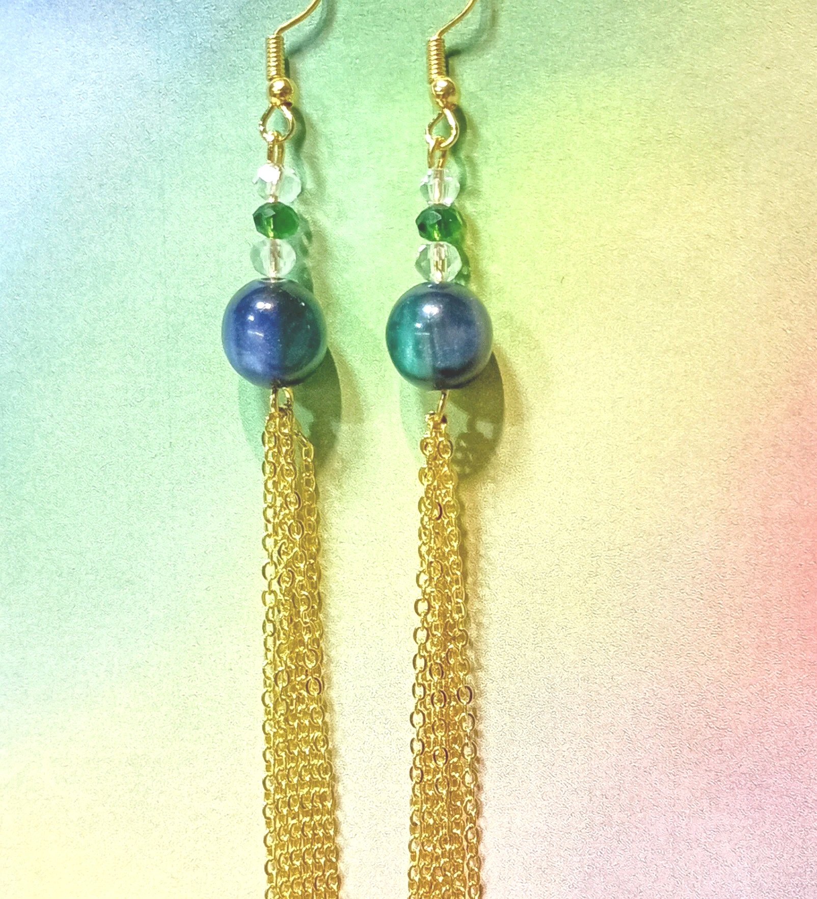 Twilight Tides Tassel Earrings