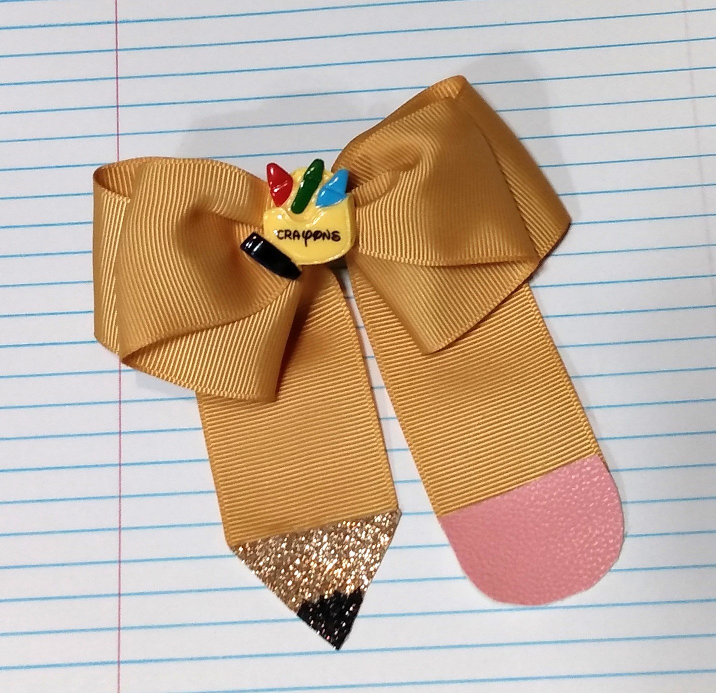 Pencil End Hair Bow