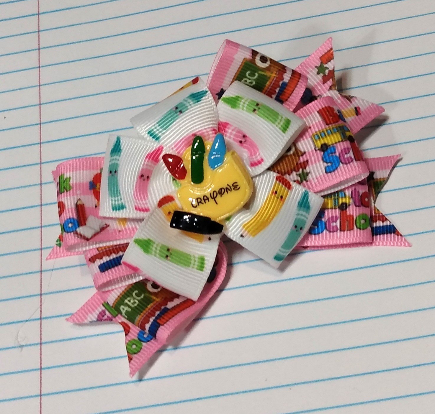 Wise Owl School Bow
