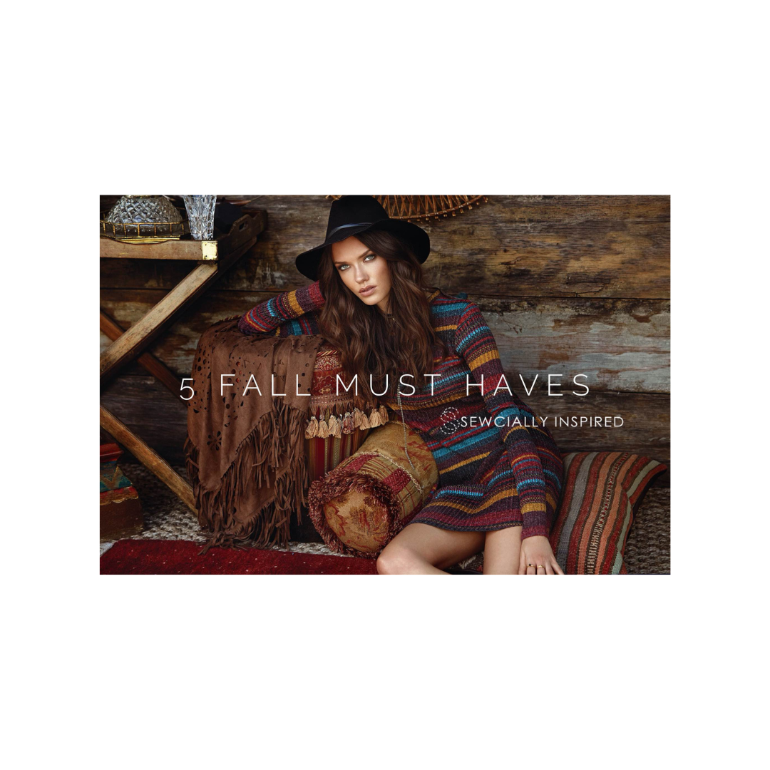 Fall Fab Five: My Seasonal Essentials