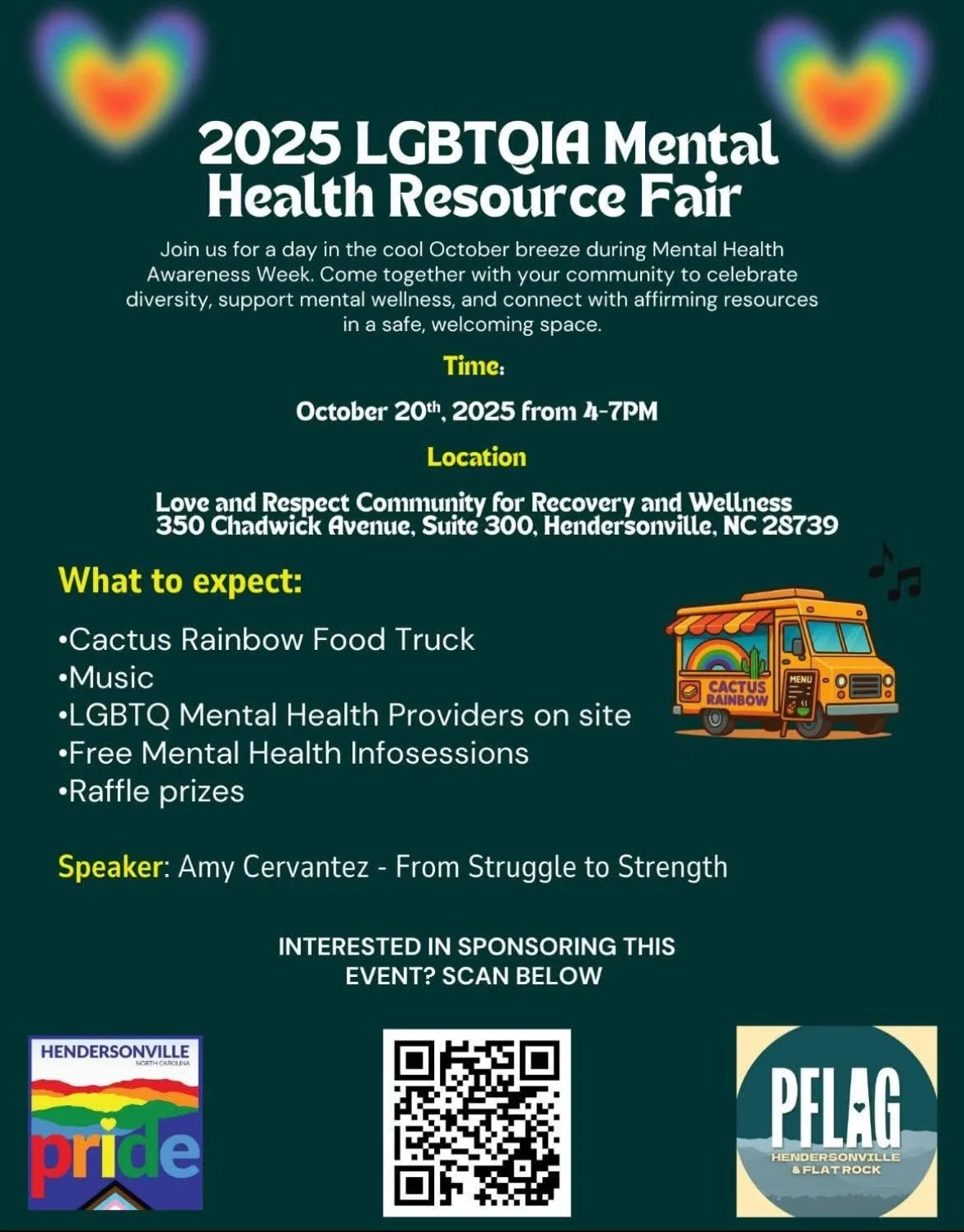 LGBTQIA2S+ Mental Health Resource Fair
