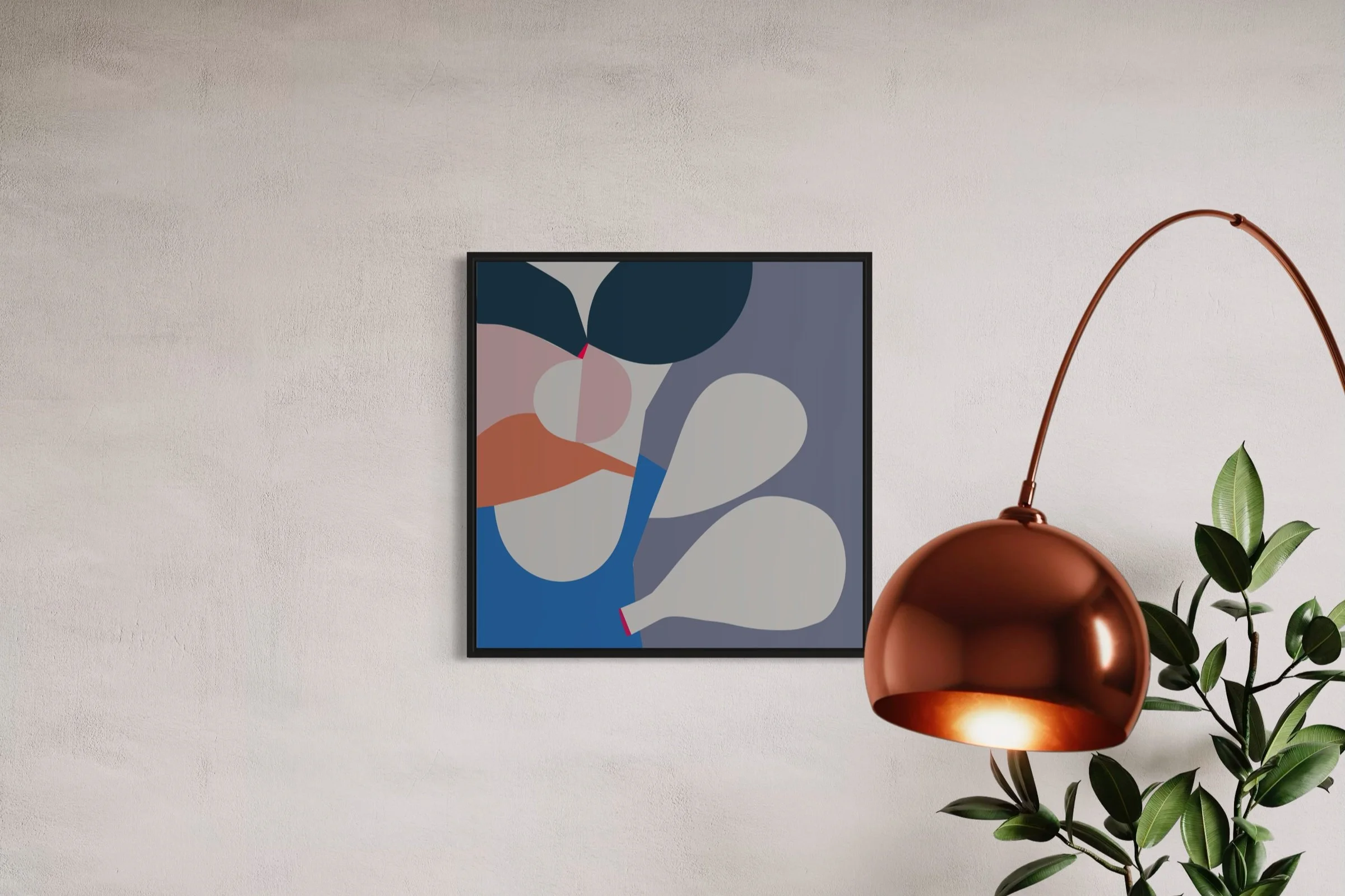 A reproduction of a fine art screen print by Maria Atanacković