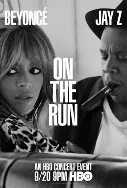Beyoncé and Jay Z, titled 'On The Run,' HBO Special cover  featuring Tiffany Monique as background vocalist
