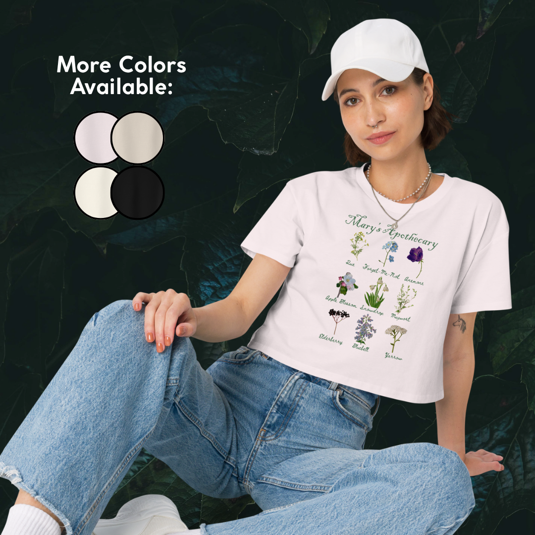 Mary's Apothecary Crop Top