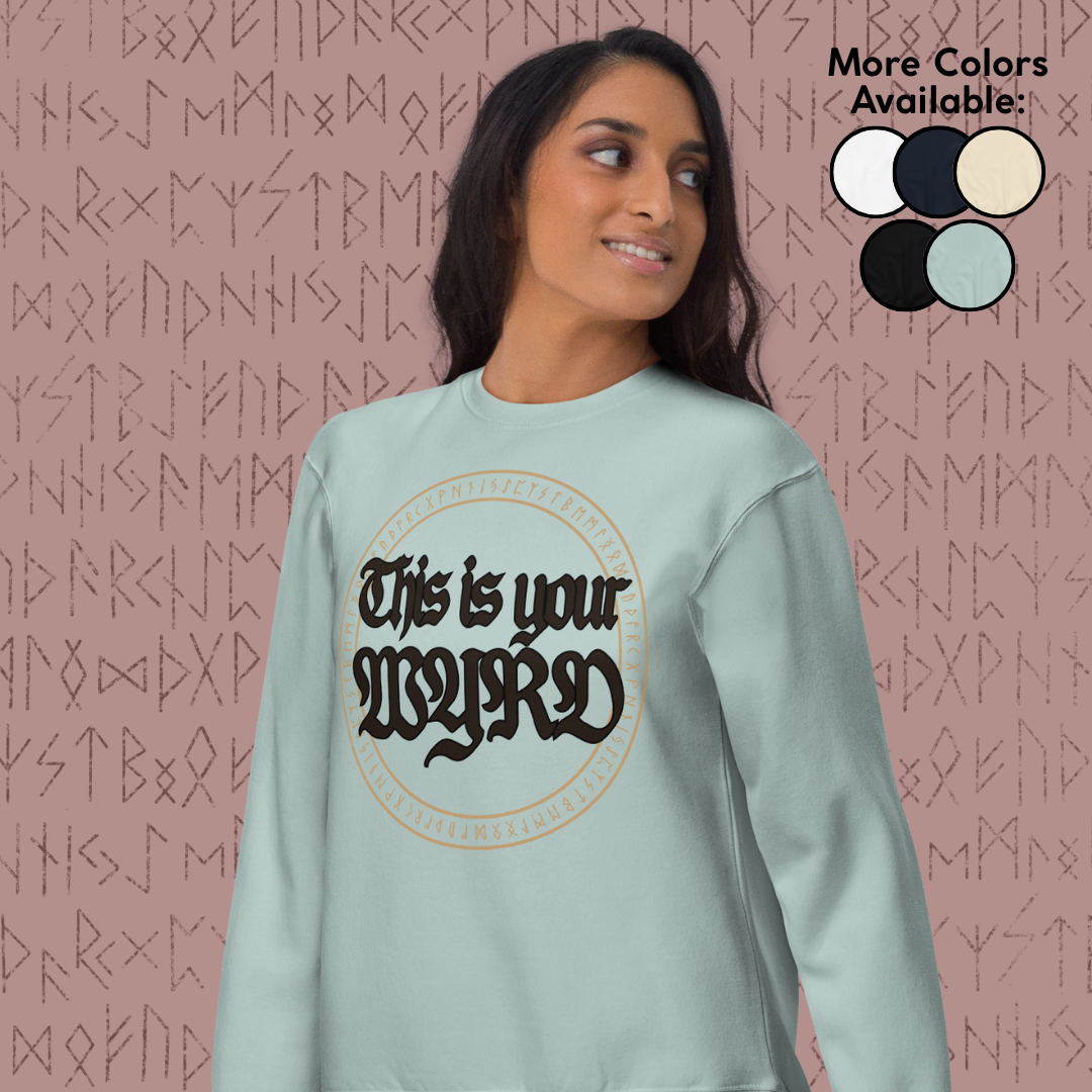 Wyrd Sweatshirt (Dark Lettering)
