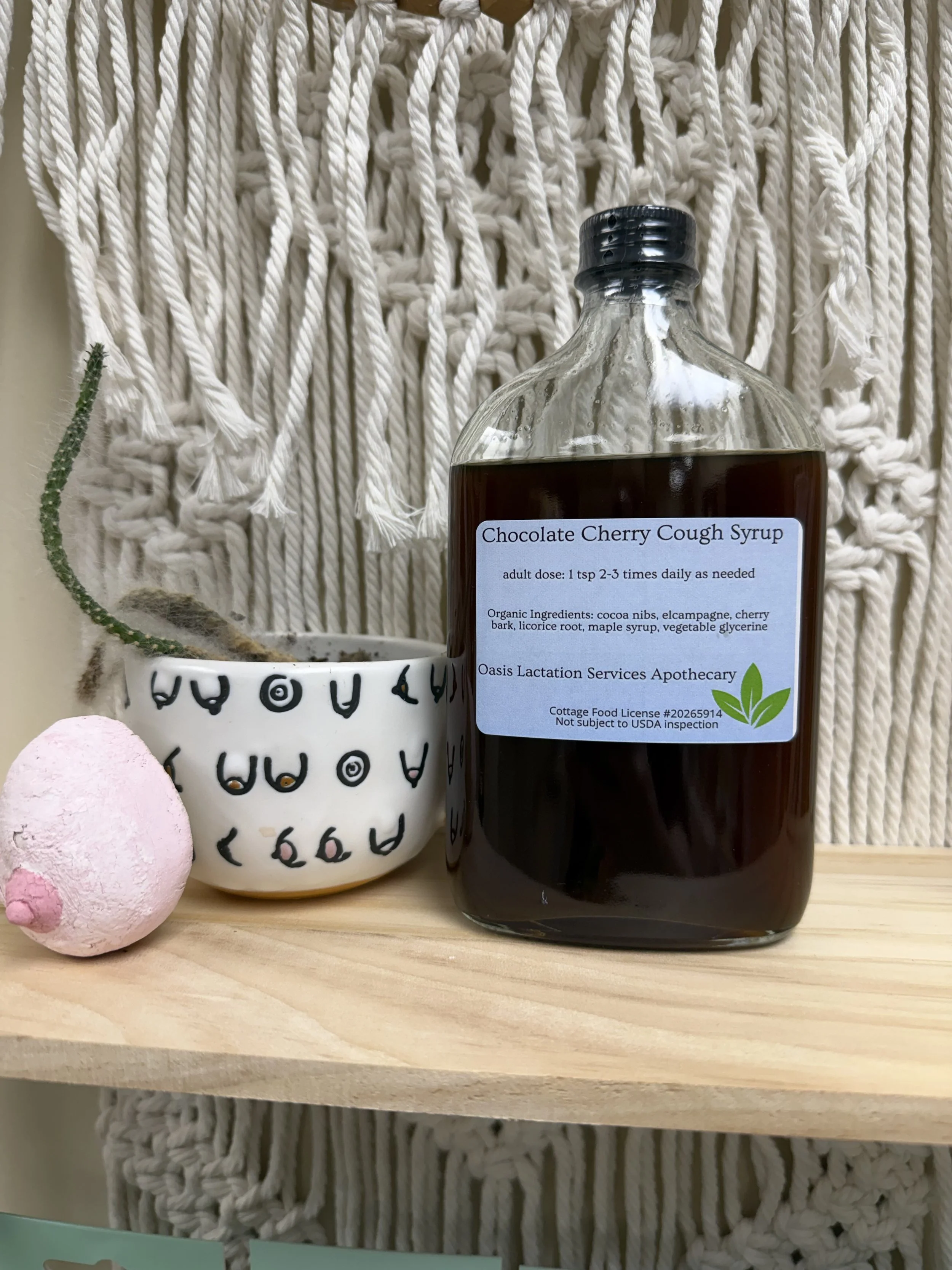 Chocolate Cherry Cough Syrup