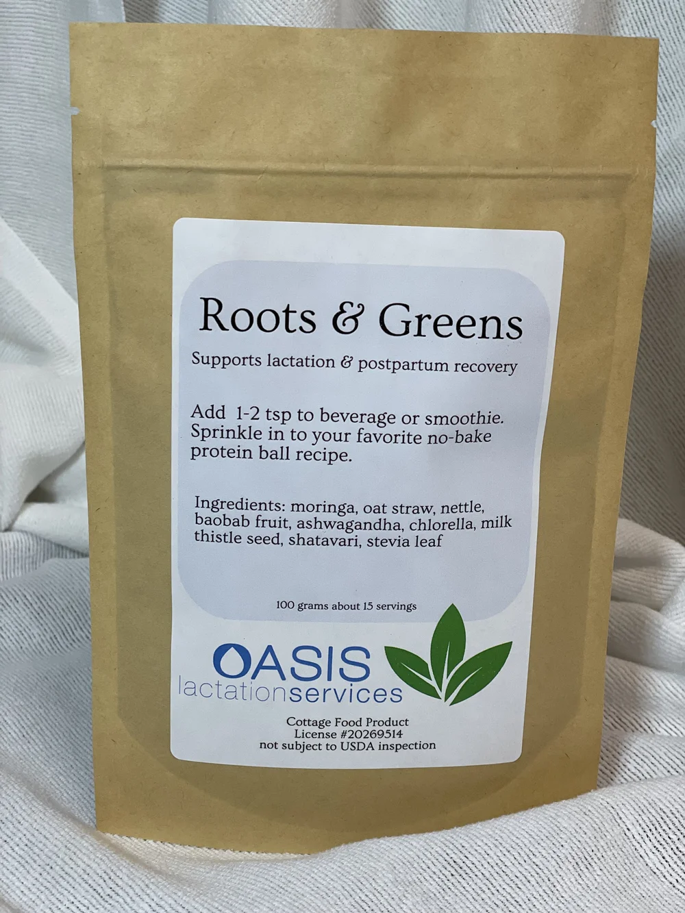 Roots and Greens Powder — Oasis Lactation Services, image size:1000x1333