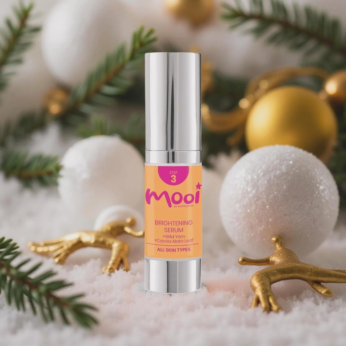 Boost Luminosity and Radiance with our Brightening Serum. Tine to get your Glow back! #mooiglow #teenskincare