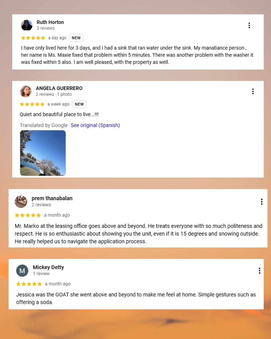 Right from our very own residents! We strive to provide excellent service and provide a community where our residents LOVE to LIVE!

#livewhereyoulove #grovecity #gatewaylakes #apartmentlife  #nowleasing