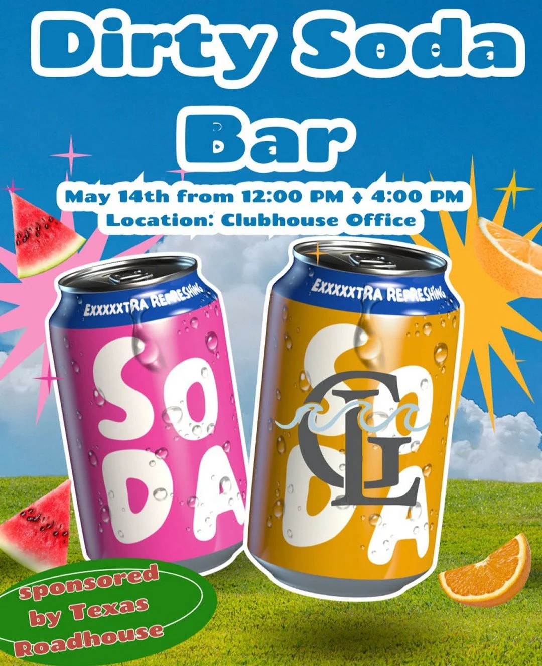 ✨ Sip, stir, and smile! ✨
Join us at Gateway Lakes for a Dirty Soda Bar on Thursday the 14th from 12&ndash;4 PM 🥤💫 Customize your perfect soda with fun flavors and creamy add‑ins&mdash;it&rsquo;s the ultimate midday treat! 
Stop by, grab a drink, a