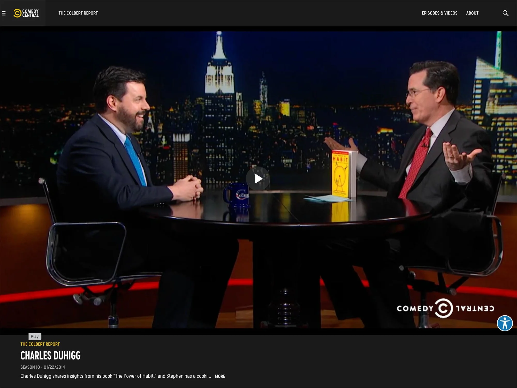 Charles Duhigg on the Colbert Report