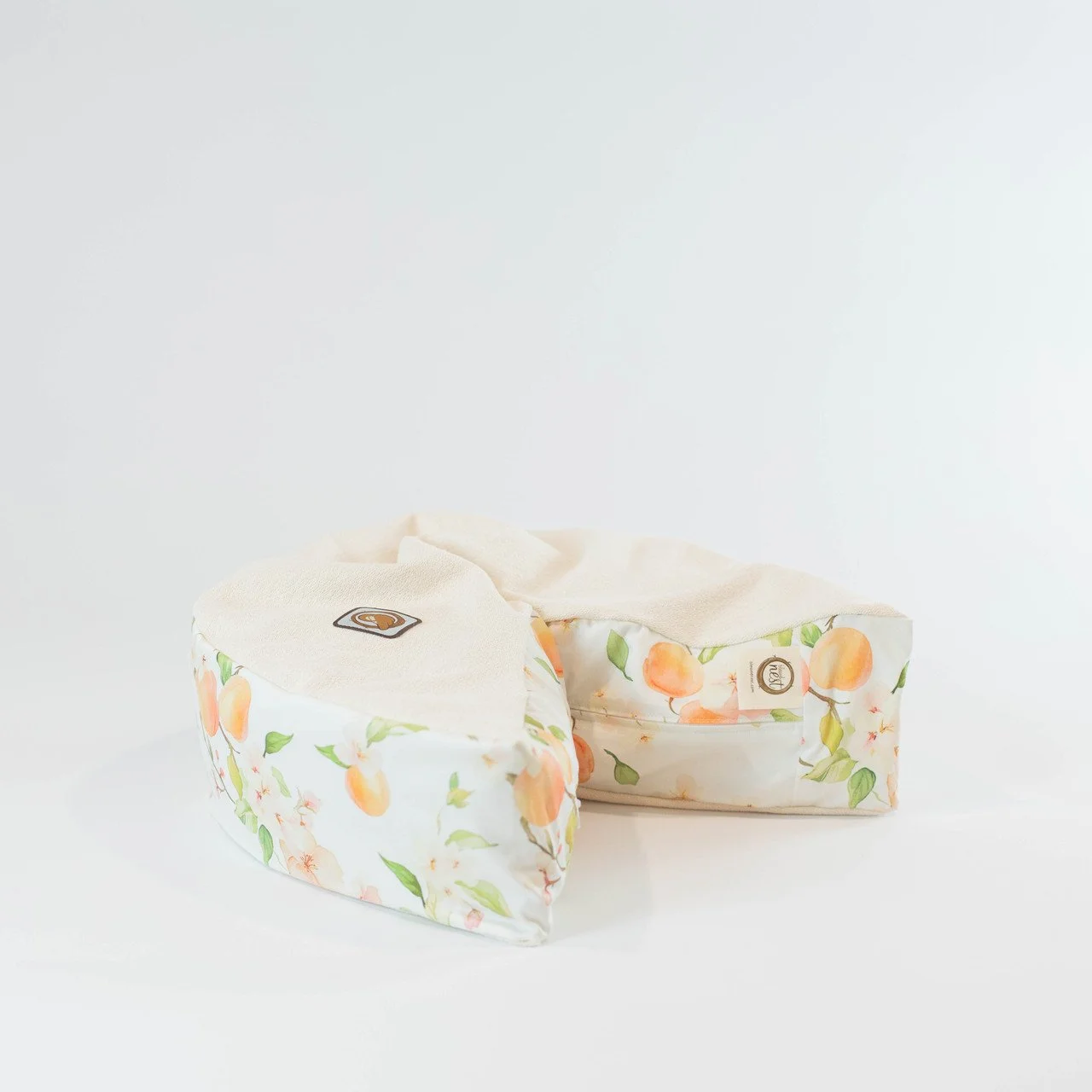 Blessed Nest Organic Nesting Pillow | Peaches & Cream