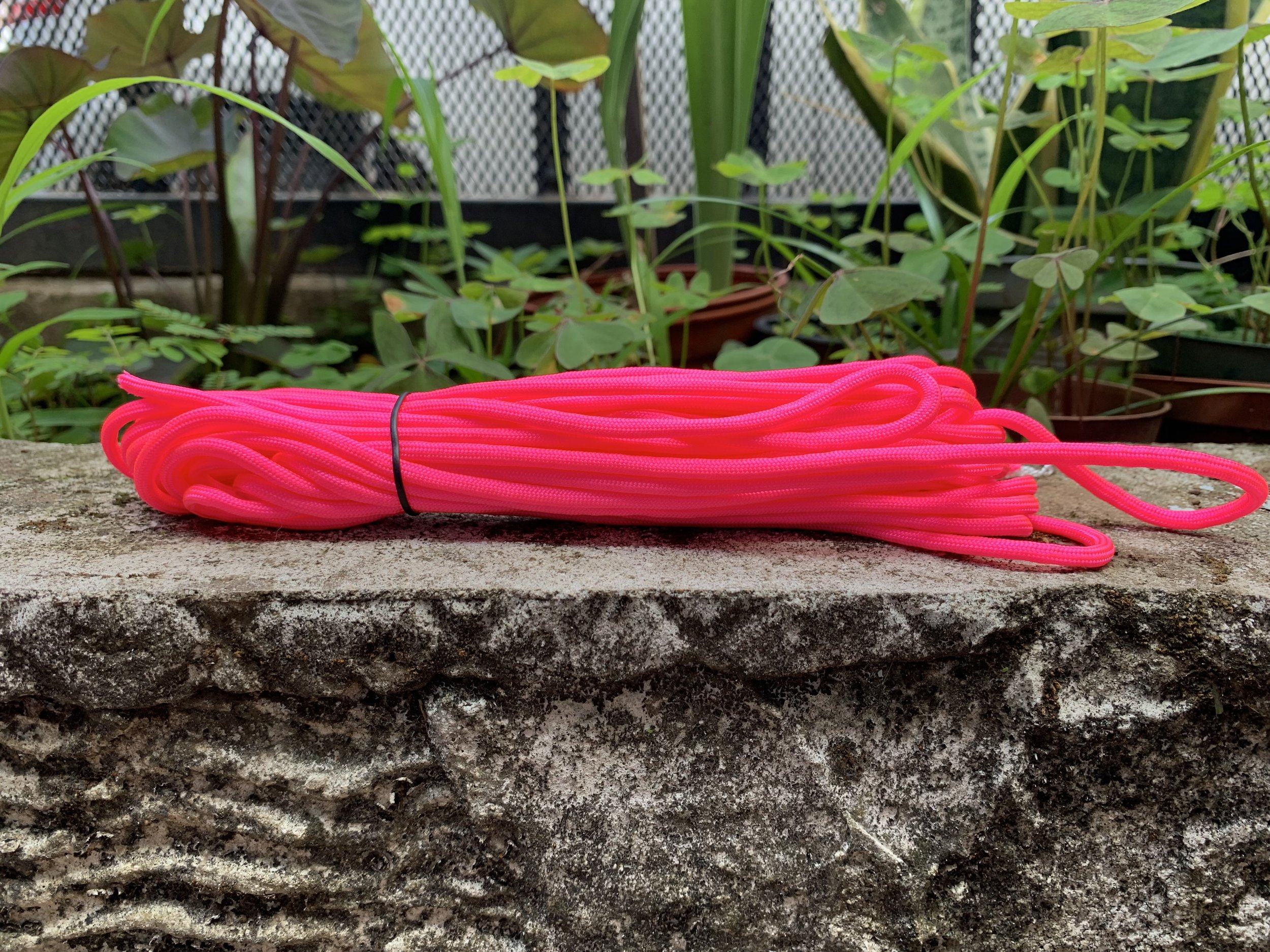 Hot Pink Paracord Bracelet