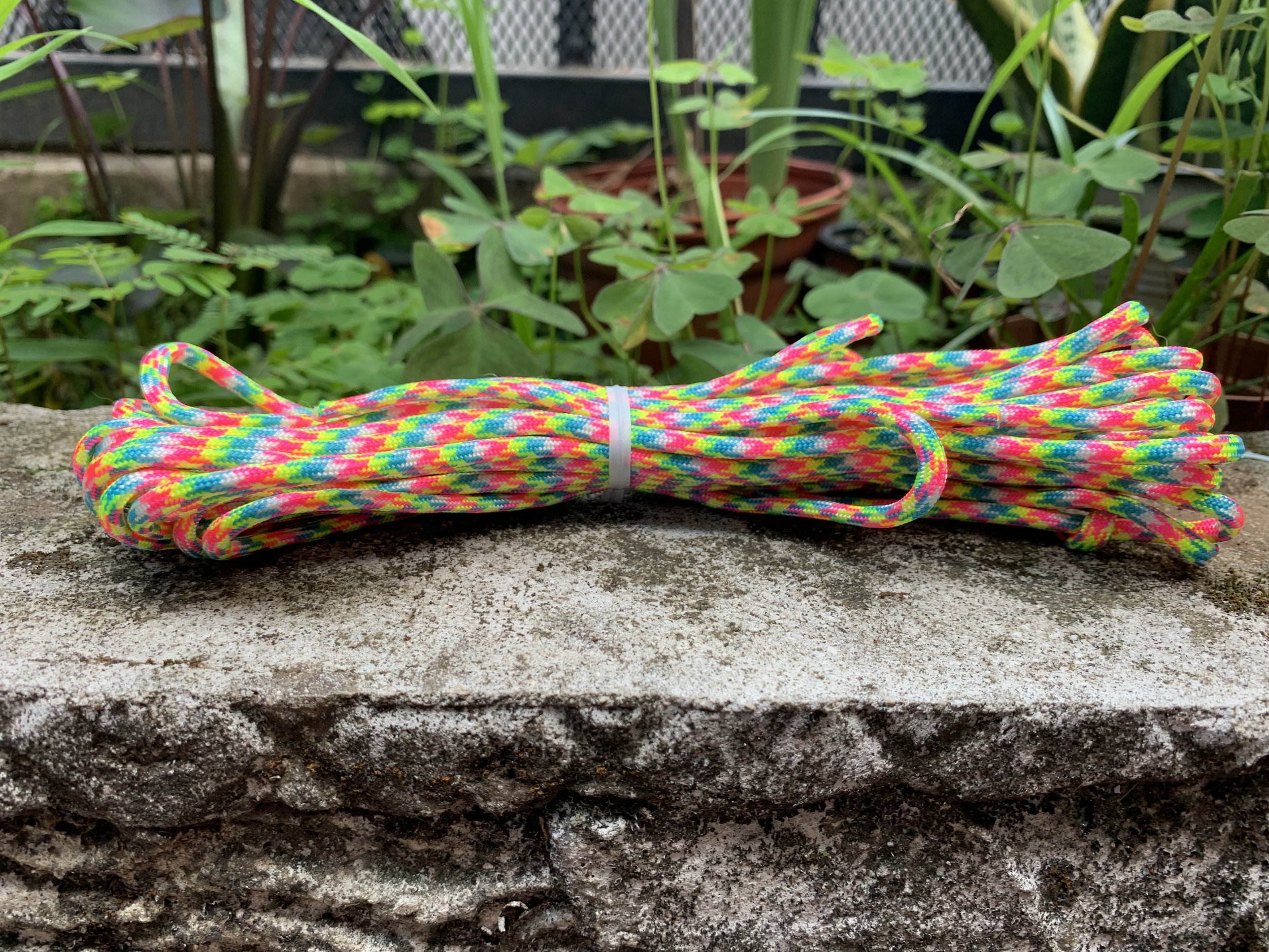 Neon Cotton Candy Rainbow